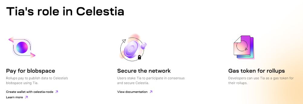 celestia-blockchain-tia Celestia La primera red blockchain modular